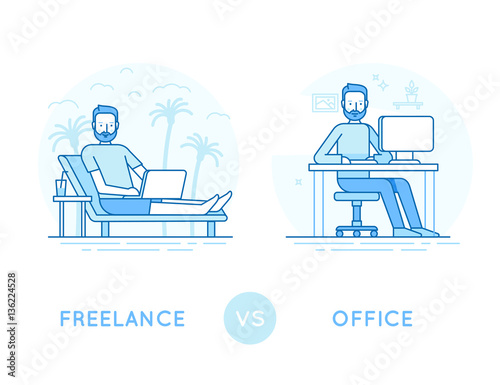 Freelance vs office