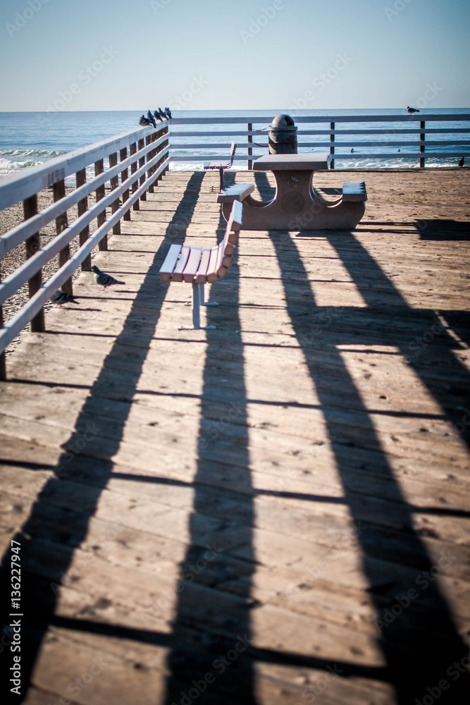 Shadows On The Pier