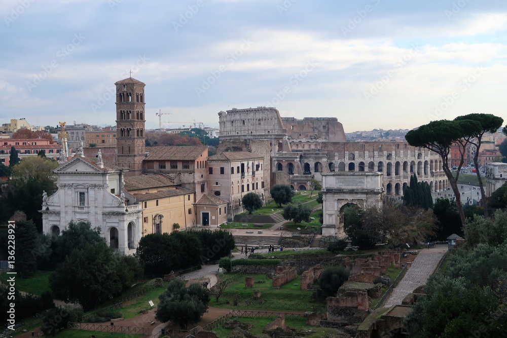 Forum romain et Colisée