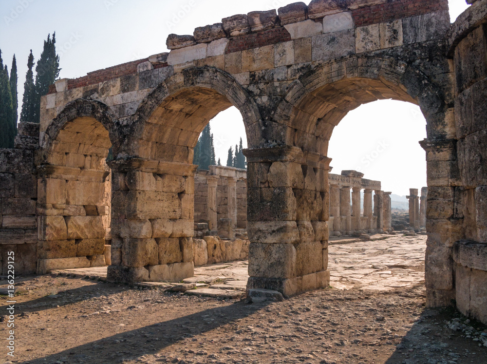 Hierapolis at Pamukkala, Turkey