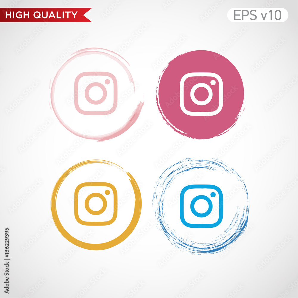 Camera icon. Button with camera icon. Modern UI vector. Camera icon. Button with camera icon. Modern UI vector.