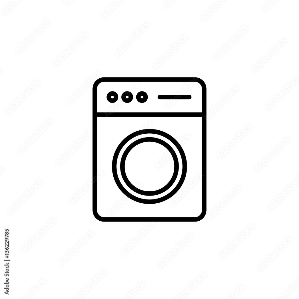 washer washing machine laundry icon washer washing machine laundry icon