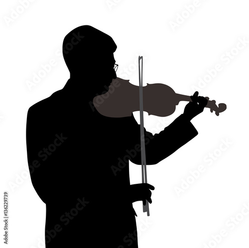 Male violinist