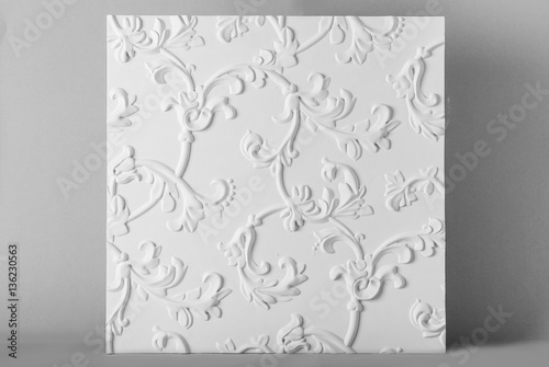Canvas-taulu 3d pannel,  gypsum relief