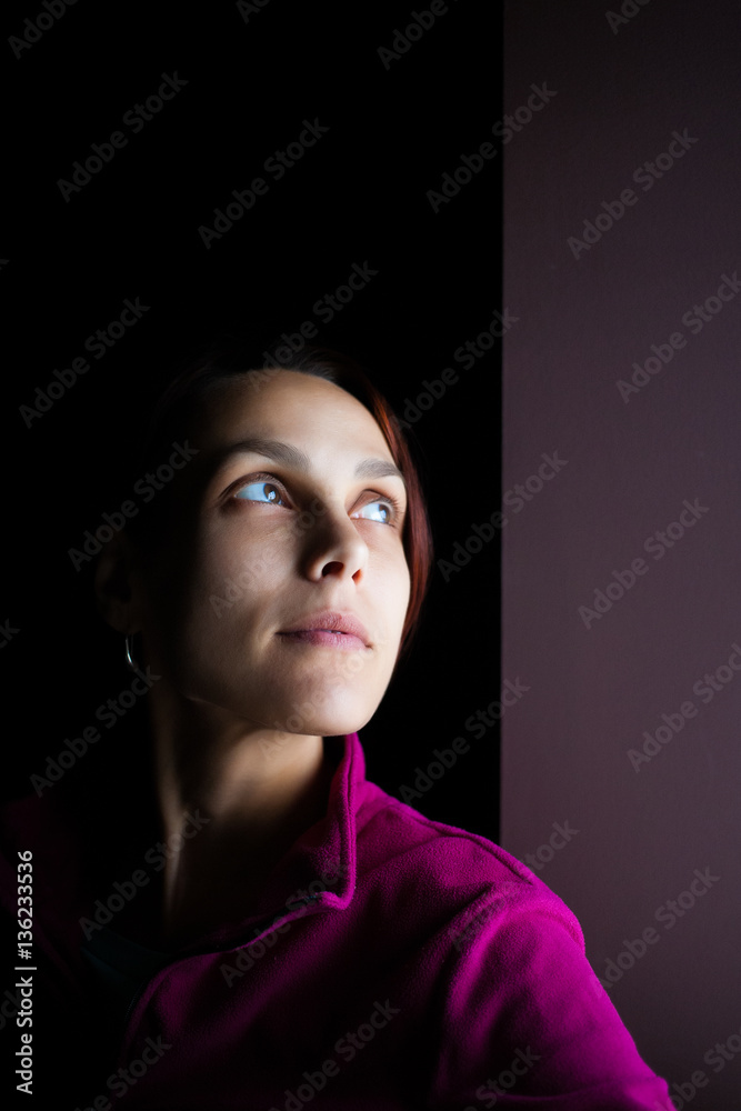 Portrait of a woman.