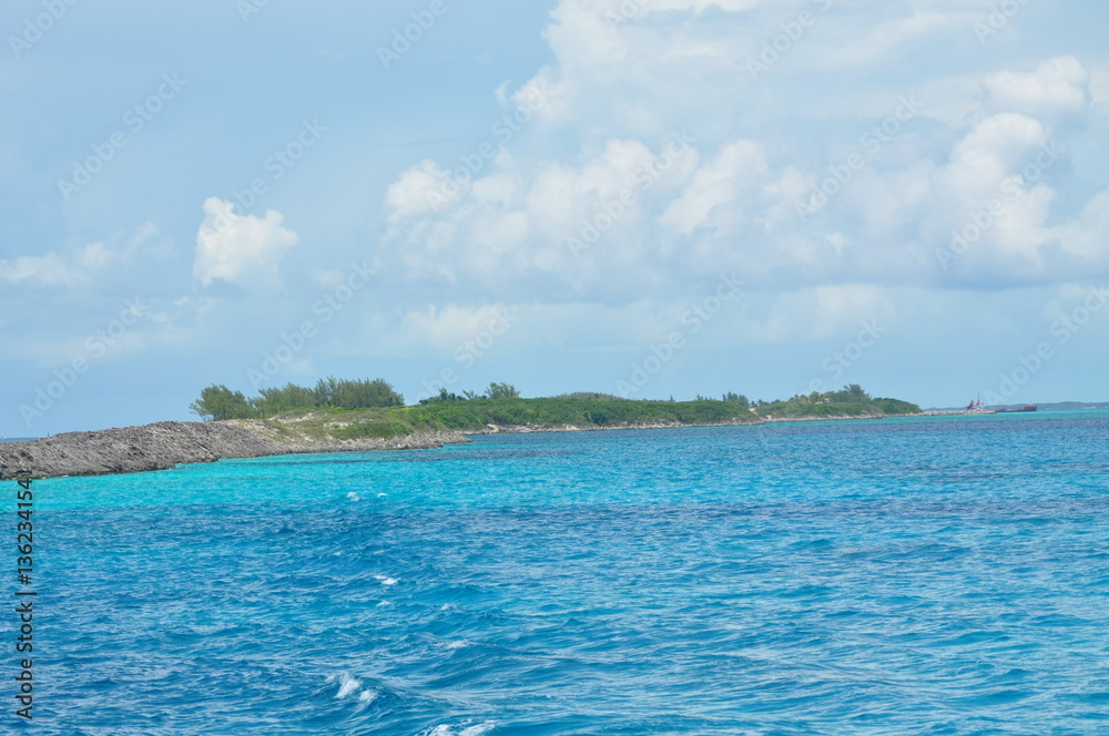 Bahama blue waters
