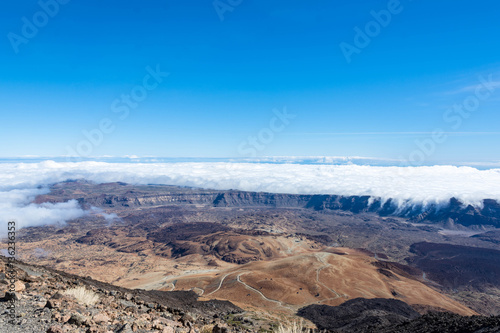 Gebirgslandschaft auf Teneriffa