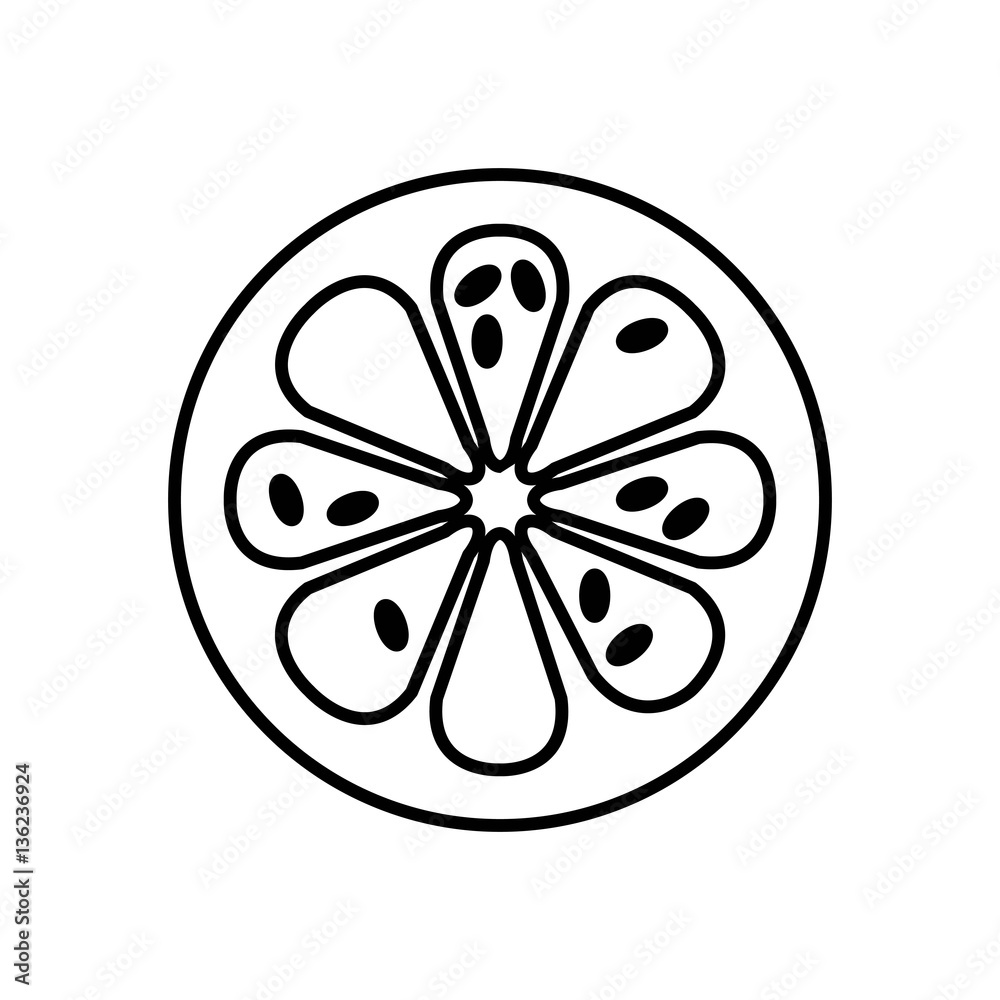 Linear orange vector icon Linear orange vector icon