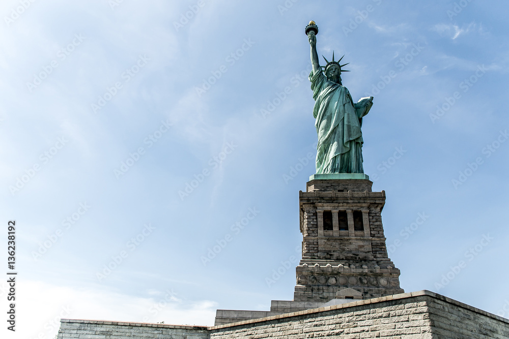 Statue of Liberty New York Skyline Monument
