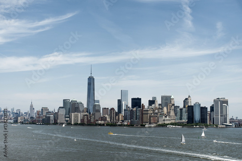 New York City USA Skyline Big Apple hudsen River view