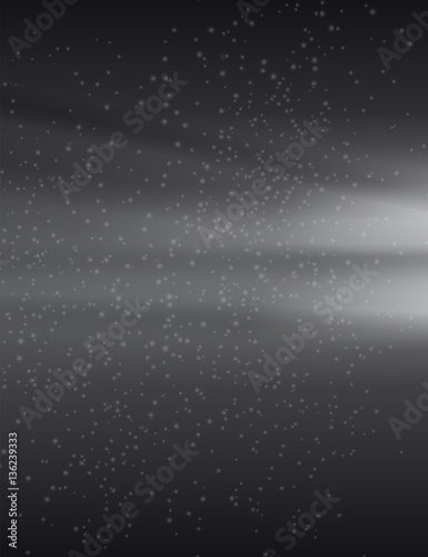 Shining Star Sky. Abstract Background. Vector Illustration.