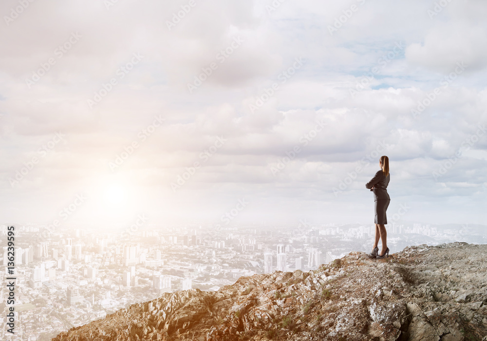 Fototapeta premium In search of development perspectives