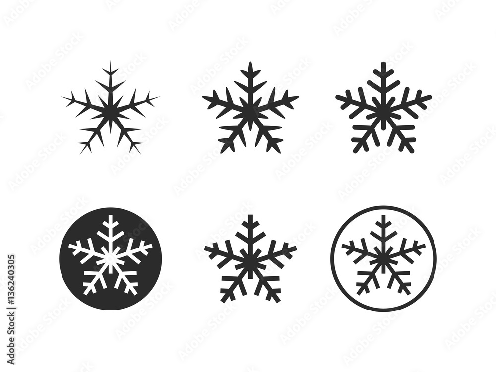 Snowflakes icons