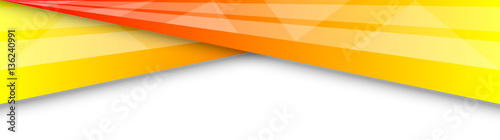 geometric web banner design