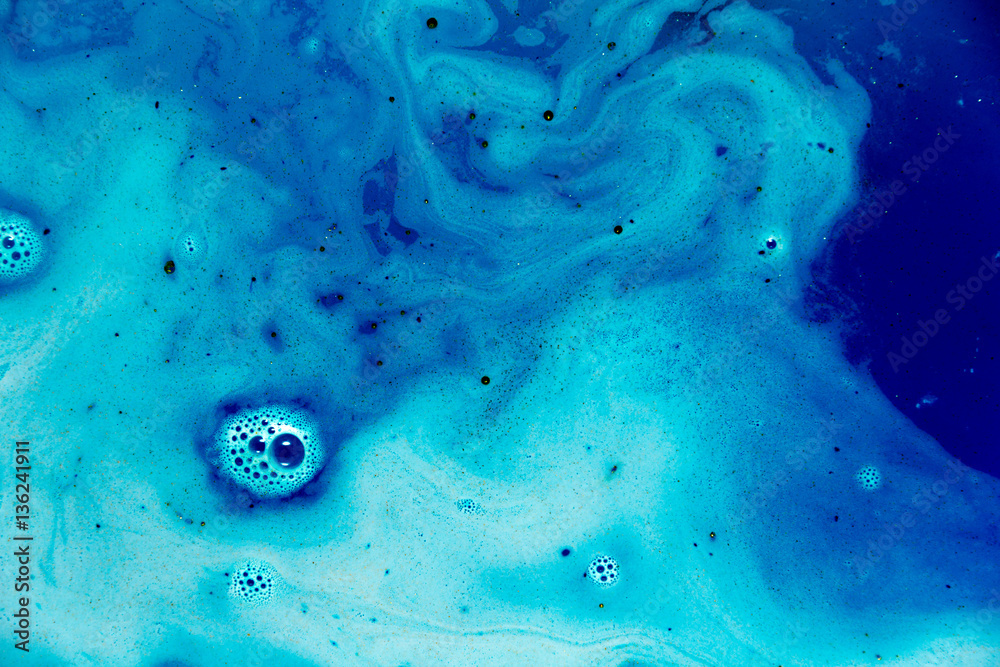bstract background of ink dissolving in water