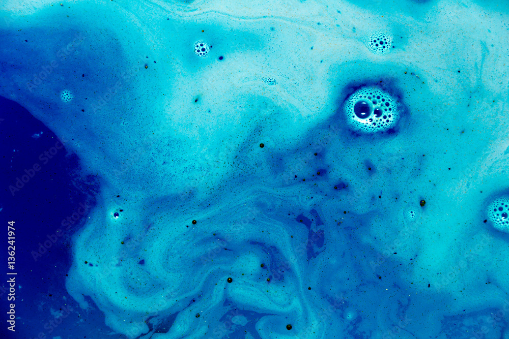 bstract background of ink dissolving in water