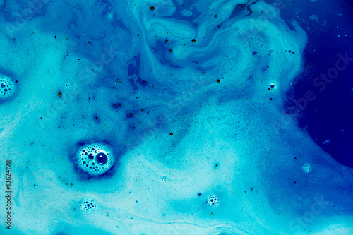 Obraz na płótnie bstract background of ink dissolving in water w salonie