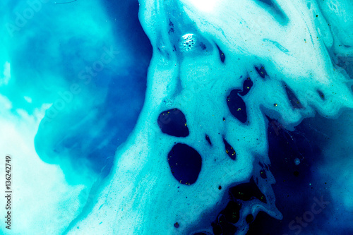 Obraz na płótnie abstract background of ink dissolving in wate w salonie