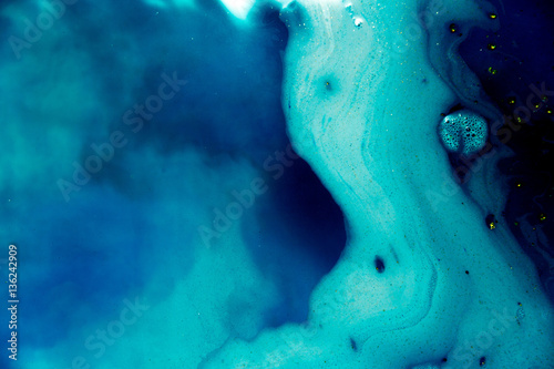 Obraz na płótnie abstract background of ink dissolving in wate w salonie