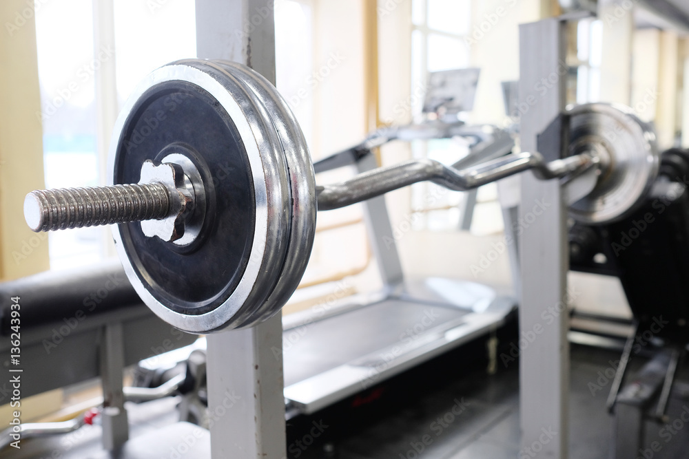 The image of barbells The image of barbells