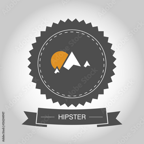 logo hipster