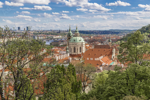 View from the old royal palace in Prague