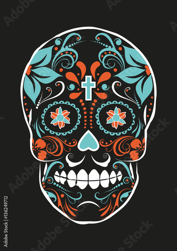 skull calavera mexicana