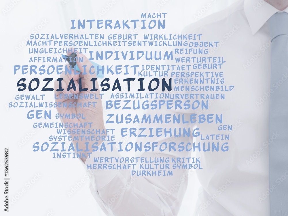 Sozialisation StockIllustration Adobe Stock