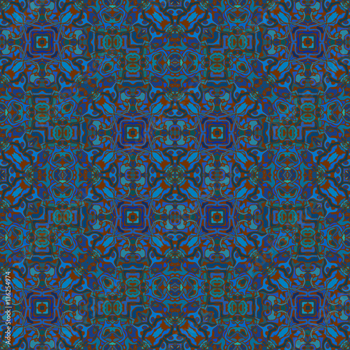 Repeating ornamental background 