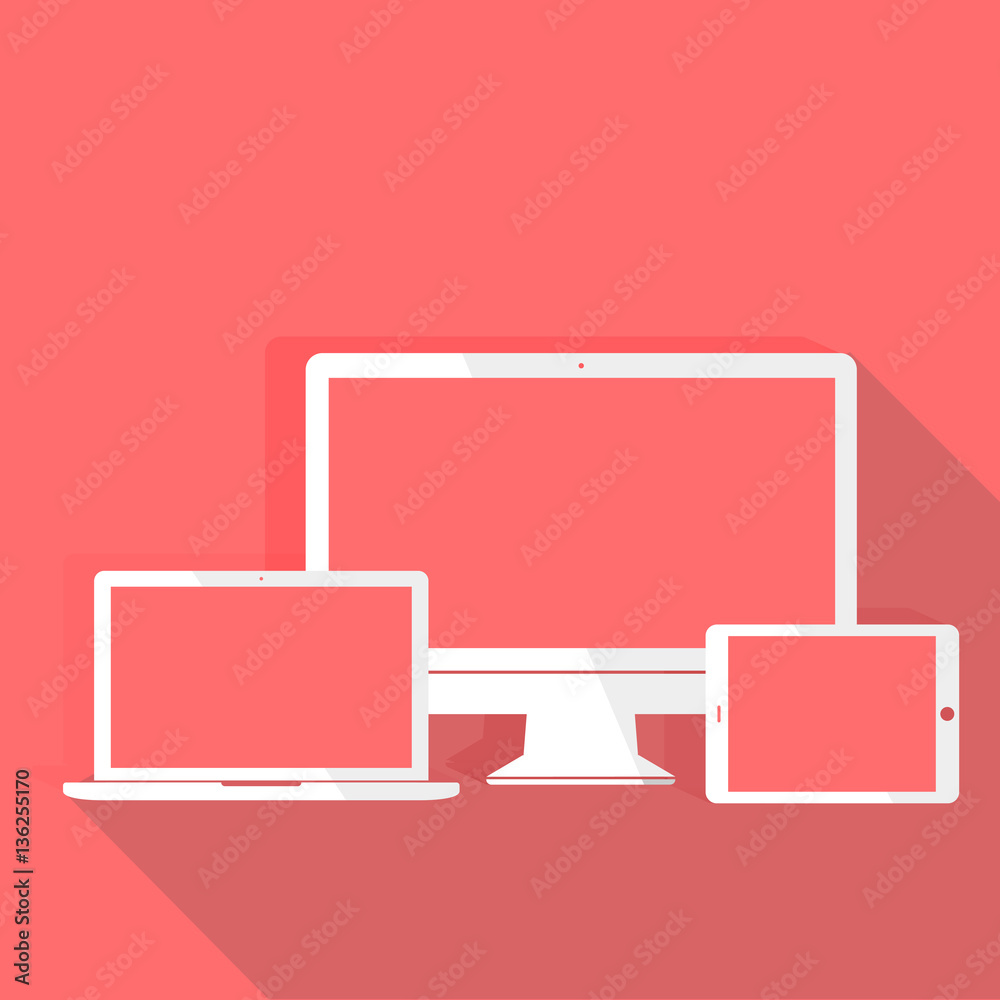 Technology Digital Device Icon Vector Concept Technology Digital Device Icon Vector Concept