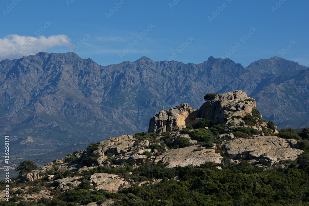 Corsican Rocky Landscape