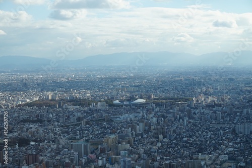 あべのハルカス　長居公園