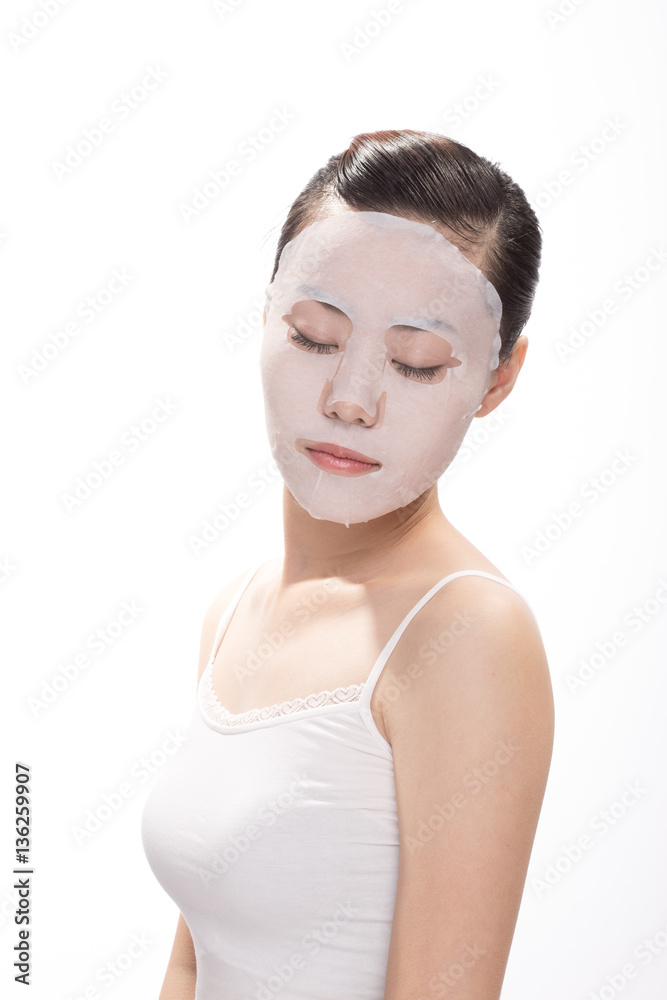 facial makeup of young asian beautiful woman facial makeup of young asian beautiful woman