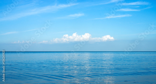  Quiet blue sea © noppharat