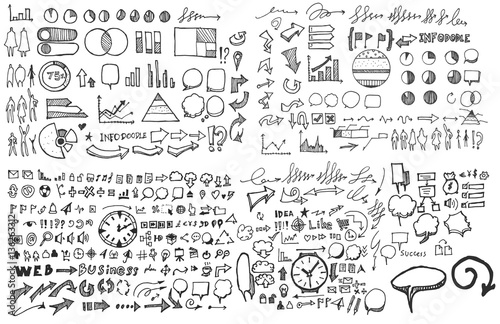 Business doodles