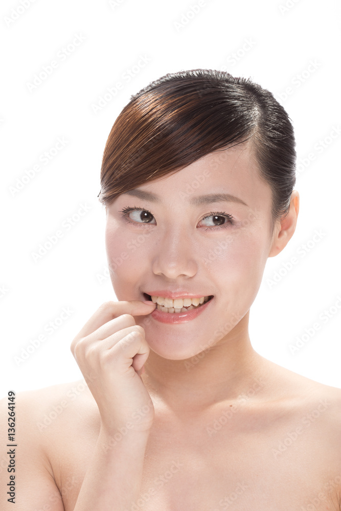 facial makeup of young asian beautiful woman facial makeup of young asian beautiful woman