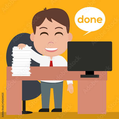 Productive employee