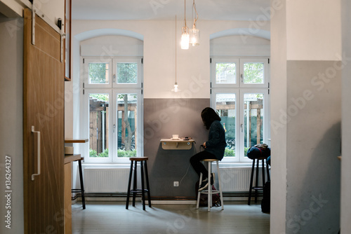 Photography Cafe in Berlin Germany with coffee