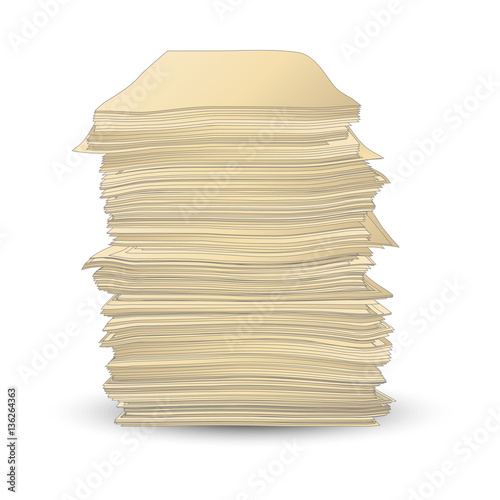 Vector pack of old paper 