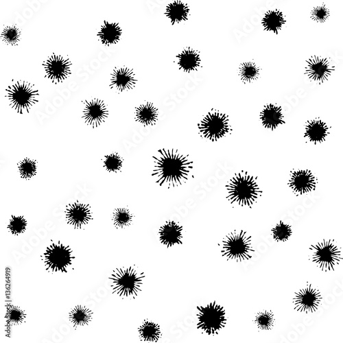 Repeating vector blots background 
