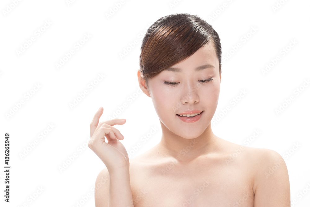 facial makeup of young asian beautiful woman facial makeup of young asian beautiful woman