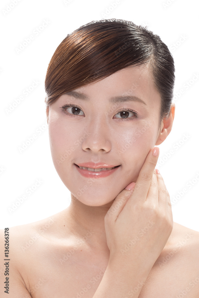 facial makeup of young asian beautiful woman facial makeup of young asian beautiful woman