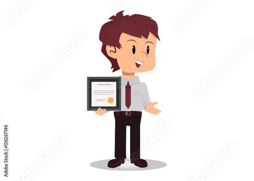 Empleado del mes motivado logra certificación 