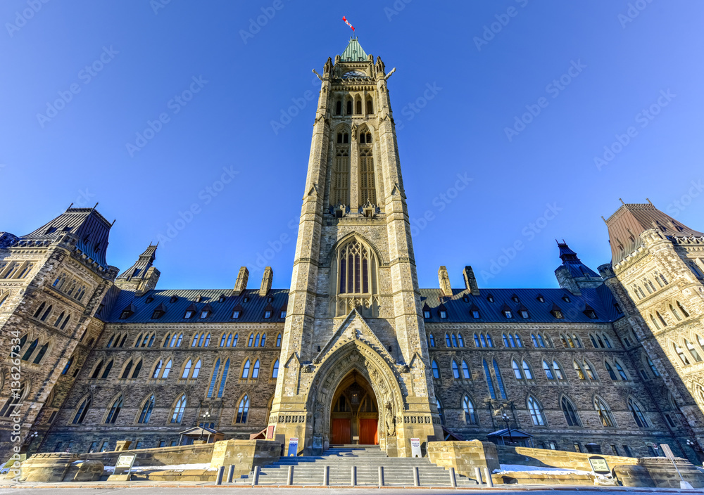 Fototapeta premium Canadian House of Parliament - Ottawa, Canada
