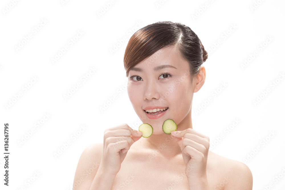 facial makeup of young asian beautiful woman facial makeup of young asian beautiful woman