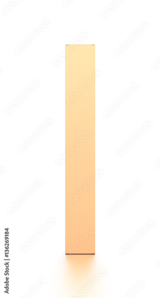Brown corrugated cardboard box from front angle. Blank, vertical, tall, long and rectangle shape. Brown corrugated cardboard box from front angle. Blank, vertical, tall, long and rectangle shape.