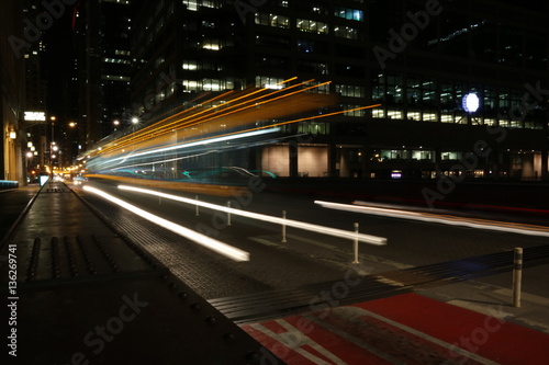 Bus Long Exposure Lights  © Connor