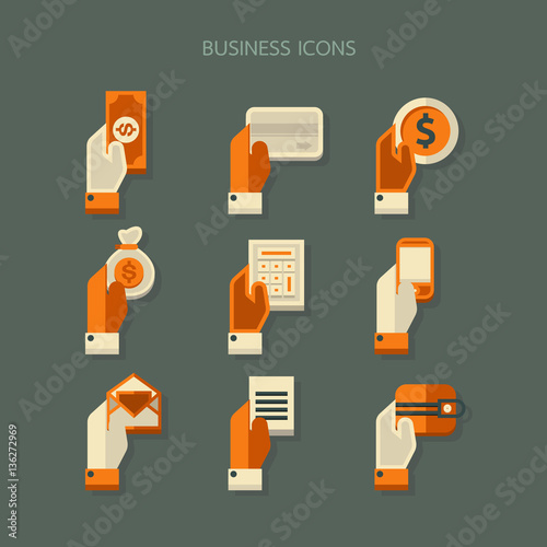 icon Business finance transfer money success Profit vector