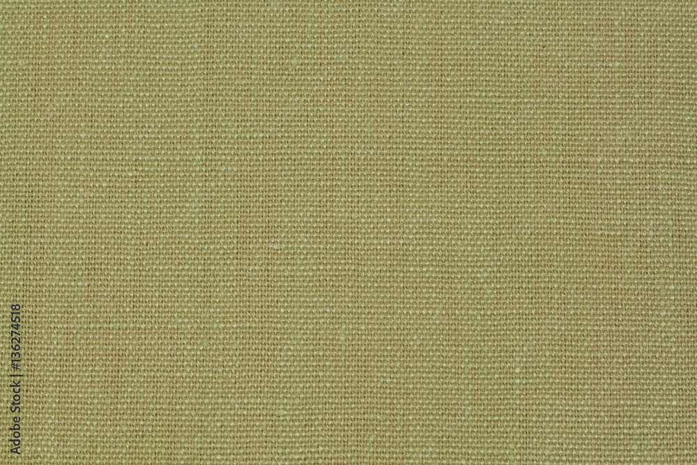 Fototapeta premium natural linen green fabric