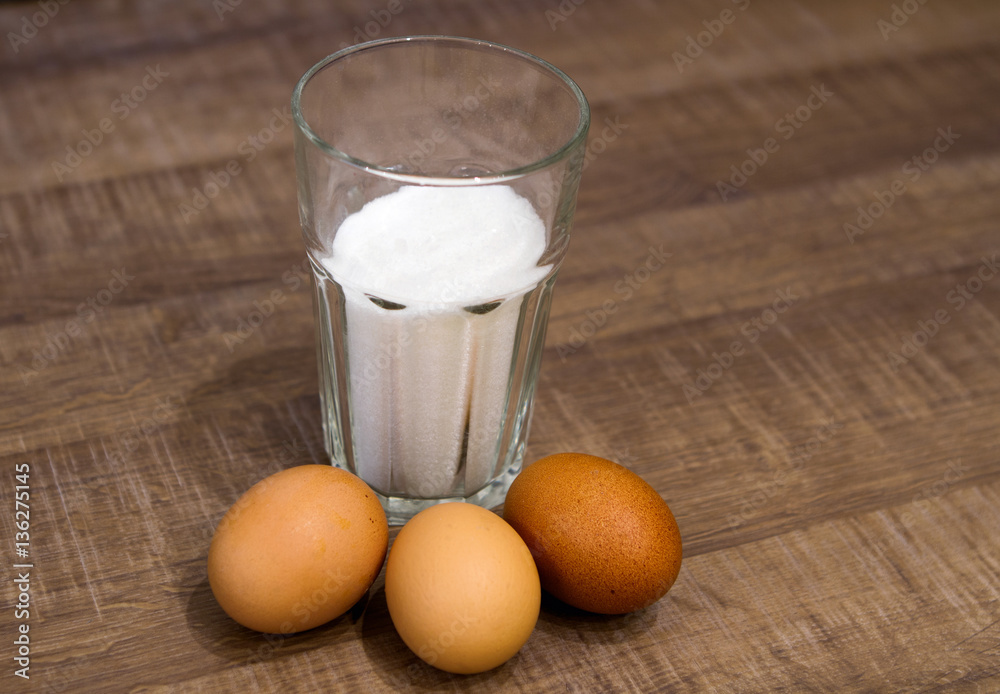 eggs and a cup of sugar eggs and a cup of sugar